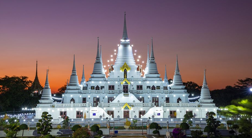 Wat Asokaram Samut Prakarn Thailand