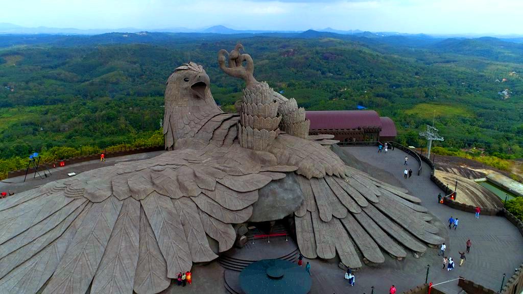 Ondartet Lav spyd Jatayu Earth's Center – World's largest Bird Sculpture - Tourism News Live